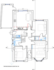 Craiglockhart, Edinburgh House Alterations floor plans 2) 