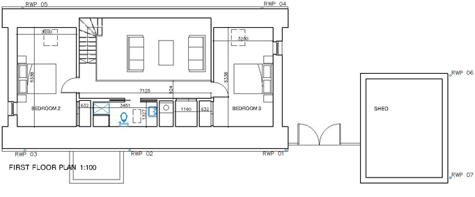 New Build Passive House First Floor Plans